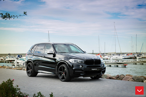 Фото дисков Vossen HF-1 Алмазная проточка на BMW X5/X5 M (F15/F85)
