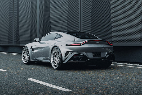 Фото дисков Brixton Forged TR20 Черный сатин на Aston Martin Vantage 4