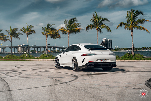 Фото дисков Vossen M-X4T (3-Piece) Глянцевый темный лак на Mercedes-Benz AMG GT I