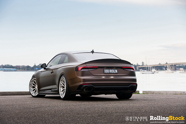 Фото дисков Strasse Wheels SV20M Deep Concave FS Глянцевый лак на Audi A/S/RS 5 (F5)