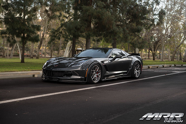Фото дисков MRR FS01 Глянцевый тонированный лак на Chevrolet Corvette C7