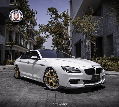 Фото дисков HRE S101 на BMW 6/M6 (F06/F13/F12)