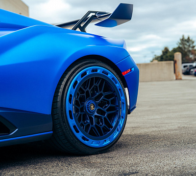 Фото дисков Brixton Forged FDE06 Aerotech на Lamborghini Huracan