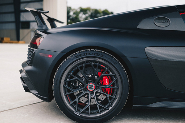 Фото дисков Brixton Forged PF10 Черный сатин на Audi R8 (4S)