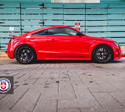 Фото дисков HRE S101 на Audi TT (8J)