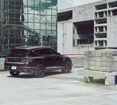 Фото дисков Vossen HF-1 на Genesis GV80