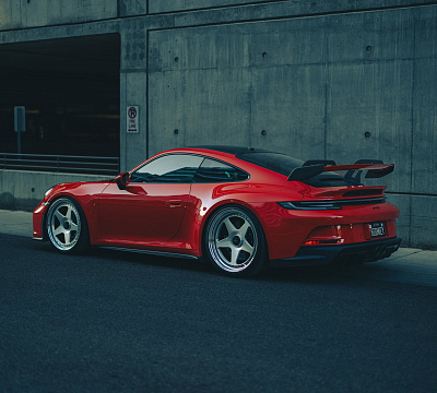 Фото дисков Brixton Forged TR04 на Porsche 911 VIII