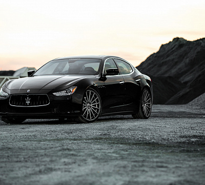 Фото дисков Vossen VFS-2 на Maserati Ghibli