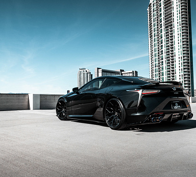 Фото дисков Vossen HF-2 на Lexus LC 500