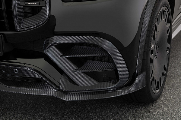 Фото дисков BRABUS Monoblock M (Platinum Edition) Черный глянец на Mercedes-Benz GLS (X167)
