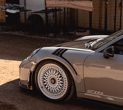 Фото дисков Brixton Forged TR20 на Porsche 911 VII