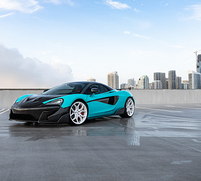 Фото дисков Vossen EVO-3R на McLaren 570S