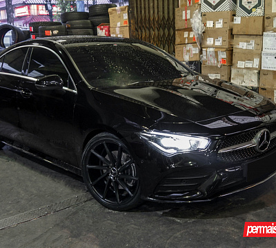 Фото дисков Vossen CVT на Mercedes-Benz CLA (C118, X118)