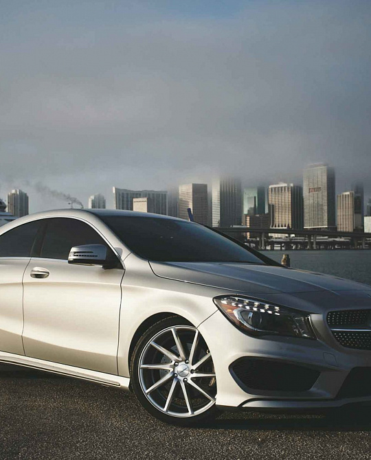 Фото дисков CVT Серебро на Mercedes-Benz CLA (C117, X117)