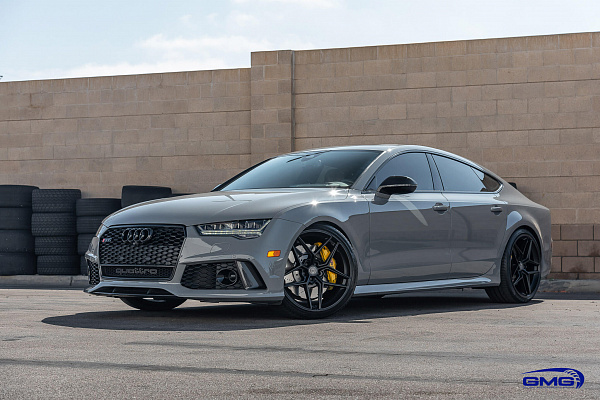 Фото дисков HRE FF11 Черный сатин на Audi A/RS 7 (4G)