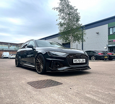 Фото дисков Vossen HF-4T на Audi A/S/RS 4 (B9)