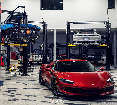 Фото дисков Anrky AN17 на Ferrari 296