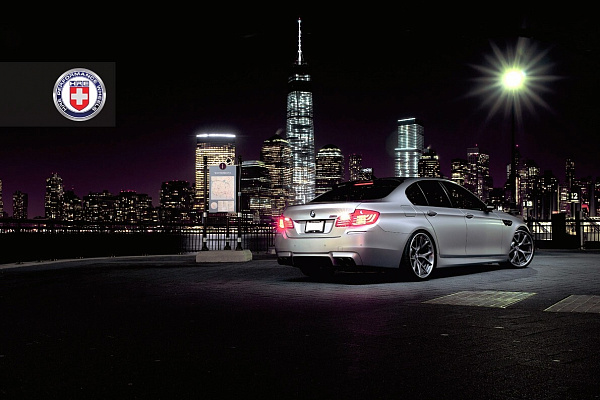 Фото дисков HRE S101 Сатиновый тонированный лак на BMW 5/M5 (F10)