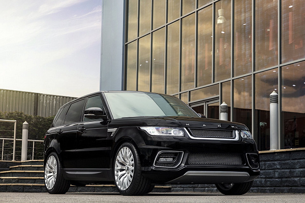 Фото дисков Kahn Kahn RS Серебро на Land Rover Range Rover Sport II