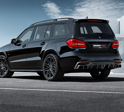 Фото дисков BRABUS Monoblock F (Platinum Edition) на Mercedes-Benz GLS (X166)
