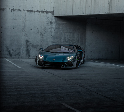 Фото дисков Brixton Forged TR05 на Lamborghini Aventador