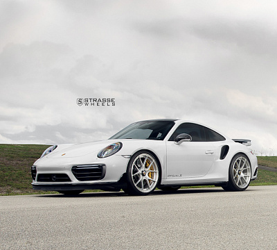 Фото дисков Strasse Wheels SM5R Deep Concave Monoblock на Porsche 911 VII