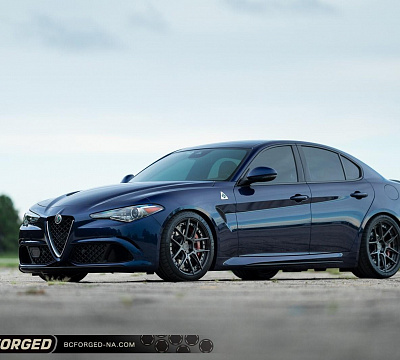 Фото дисков BC Forged HCA381 на Alfa Romeo Giulia II (952)