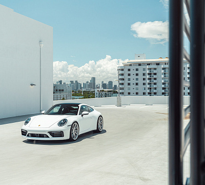 Фото дисков Vossen EVO-2 на Porsche 911 VIII