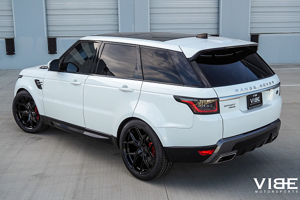 Фото дисков Vossen HF-5 Черный глянец на Range Rover Sport II