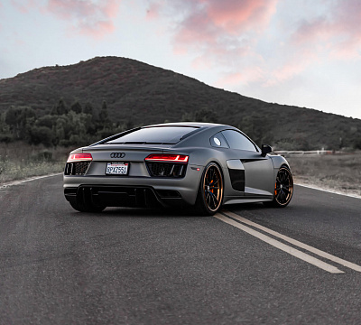 Фото дисков HRE S101 на Audi R8 (4S)