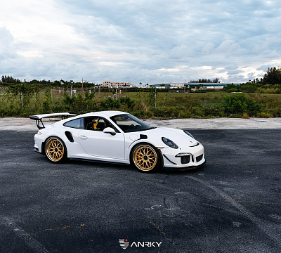 Фото дисков Anrky RS1 на Porsche 911 VII