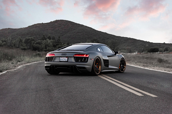 Фото дисков HRE S101 Черный сатин на Audi R8 (4S)