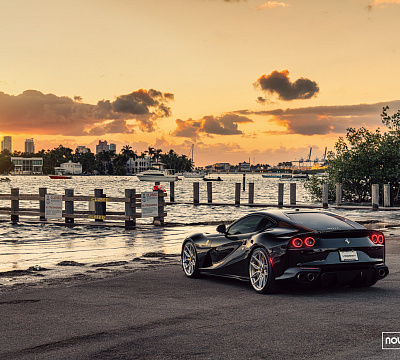 Фото дисков NOVITEC NF11 на Ferrari 812