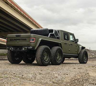 Фото дисков Black Rhino LEGION на Jeep Gladiator II (JT)