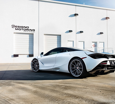 Фото дисков Vossen M-X2 на McLaren 720S