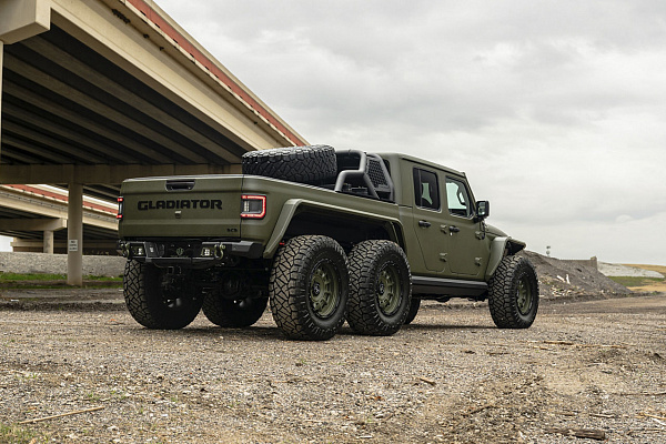 Фото дисков Black Rhino LEGION  на Jeep Gladiator II (JT)