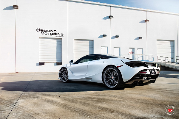 Фото дисков Vossen M-X2 Матовый графит на McLaren 720S