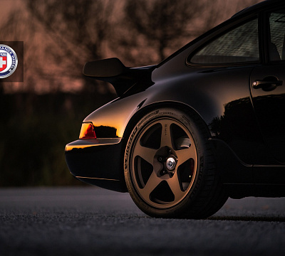 Фото дисков HRE 527M на Porsche 911 III