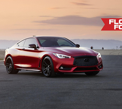 Фото дисков HRE FF04 на Infiniti Q60 II