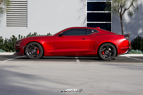 Фото дисков MRR M017 Черный сатин на Chevrolet Camaro VI