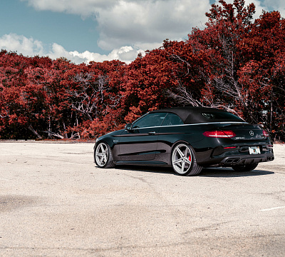 Фото дисков Vossen M-X5 на Mercedes-Benz C-Class (W205)