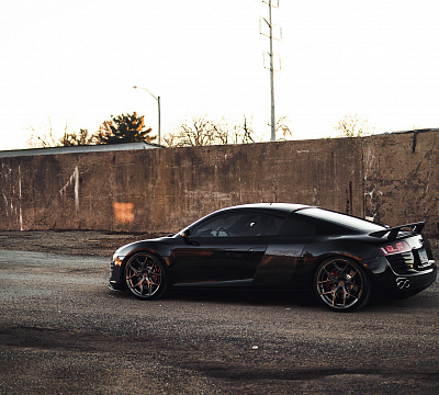 Фото дисков Vossen HF-5 на Audi R8 (Typ 42)