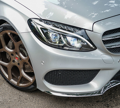 Фото дисков Vossen CG-205 на Mercedes-Benz C-Class (W205)
