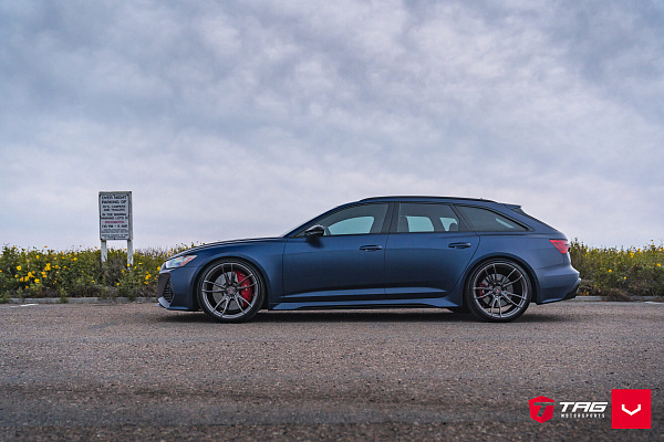 Фото дисков Vossen S17-06 Глянцевый темный лак на Audi A/RS 6 (C8)