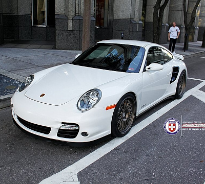Фото дисков HRE C109 на Porsche 911 VI
