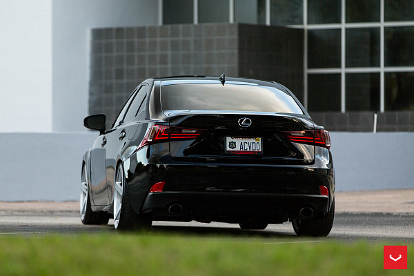 Фото дисков Vossen CV3 Серебро на Lexus IS II