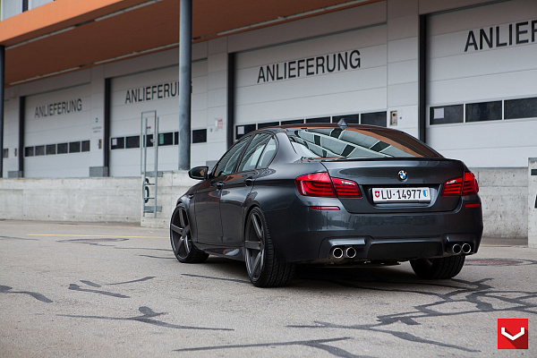 Фото дисков Vossen CV3 Сатиновый графит на BMW 5/M5 (F10)