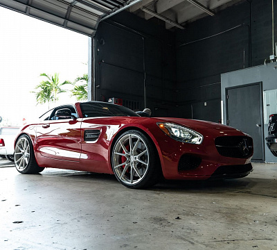 Фото дисков Anrky AN12 на Mercedes-Benz AMG GT I
