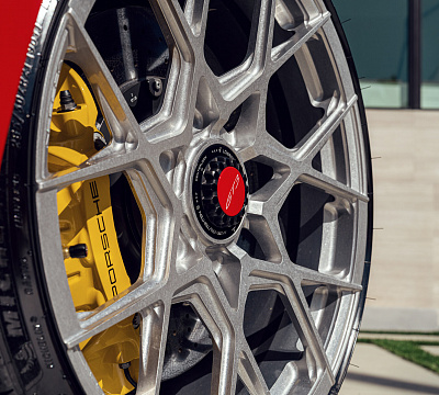 Фото дисков Vossen S21-07 на Porsche 911 VIII