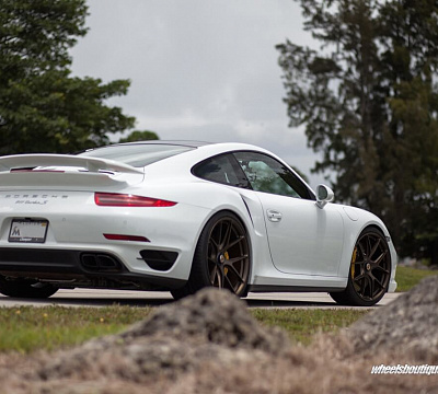 Фото дисков HRE P101 на Porsche 911 VII